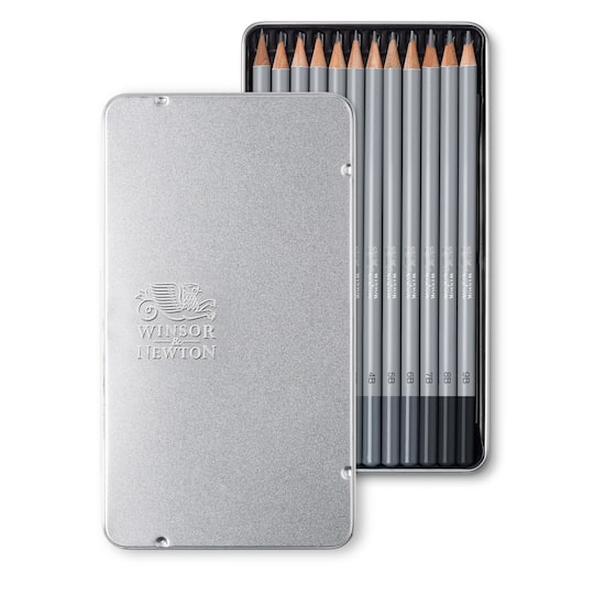 6 Packs: 12 ct. (72 total) Winsor & Newton™ Studio Collection™ Graphite Pencil Set